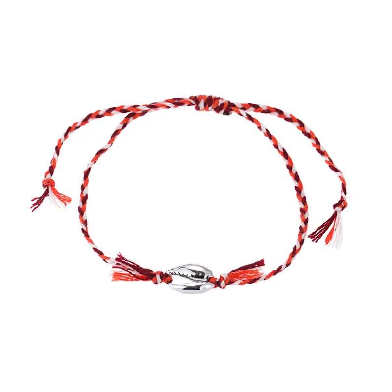 2019 Korean Fashion Handmade Cotton Thread Metal Shell Bracelets Bohemia Colorful Minimalist Bracelet Yiwu Jewelry, Picture
2019 Korean Fashion Handmade Cotton Thread Metal Shell Bracelets Bohemia Colorful Minimalist Bracelet Yiwu Jewelry, Picture