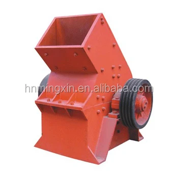 Small low noise less cost scale sand hammer mill glass crusher with diesel engine