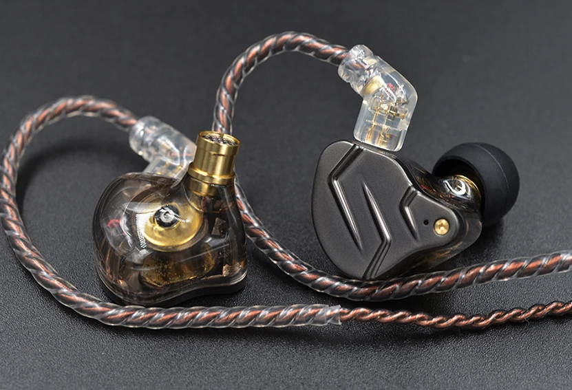 New Listing KZ ZSN Pro 1BA+1DD Hybrid technology HIFI Bass In Ear Metal Monitor Earphones - ANKUX.COM