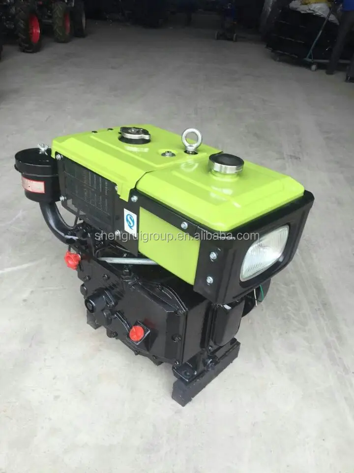 R195 12HP water cooled Single Cylinder Diesel tactor Engine