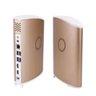 Yanling fan box pc Intel formerly Skylake i7 6700 Quad Core 3.4GHz barebone system mini pc support WiFi
