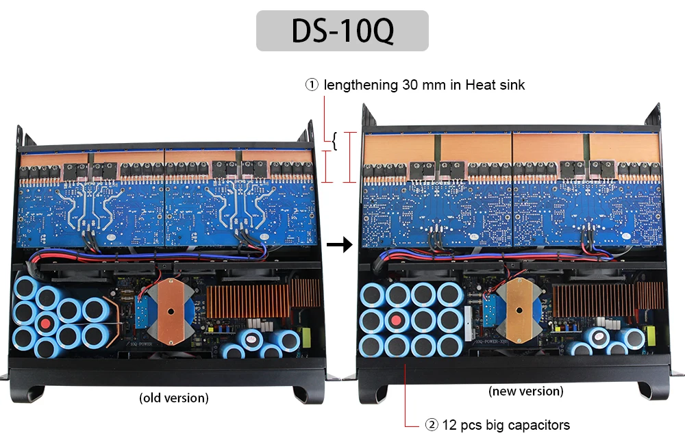 1000 watts audio amplifier circuit