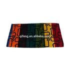 100x180cm Large Velour Beach Towel With Reactive Printed 100% Cotton