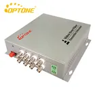 8-Channel Fiber Optic Video Digital transmitter and receiver