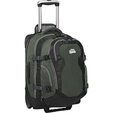 army green suitcase