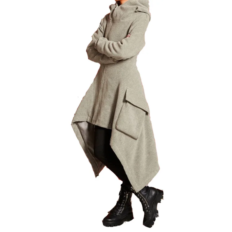 Hoodie Coat Outwear Jacket Hoodie Women Black Knitted Hoodie Sweat Jacket Plain Casual Cardigan Irregular Coat, Customized color
Hoodie Coat Outwear Jacket Hoodie Women Black Knitted Hoodie Sweat Jacket Plain Casual Cardigan Irregular Coat, Customized color