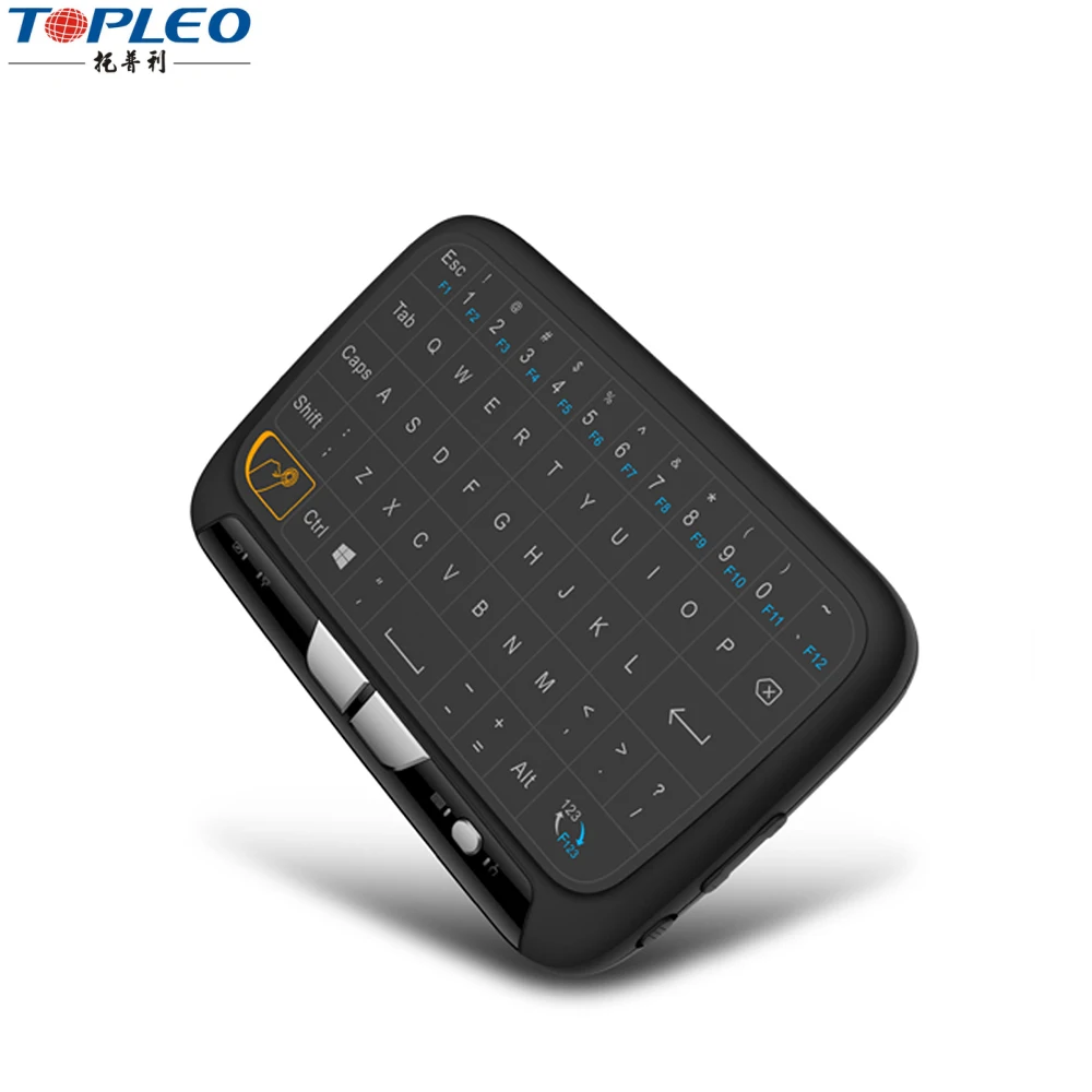 

Mini Keyboard H18 Touchpad Control 2.4G Wireless for Android TV Box, Black white