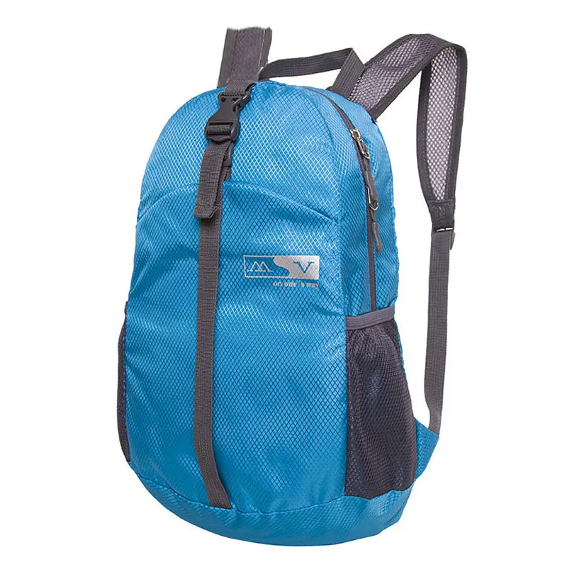 Waterproof Nylon Travel Bags Backpack Women Men Sport 2015 Candy Color Black Blue Mochila Backpacks Foldable Bag Outdoor