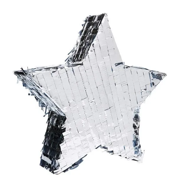 Favores de partido mini estrella metálica piñata para Decoración