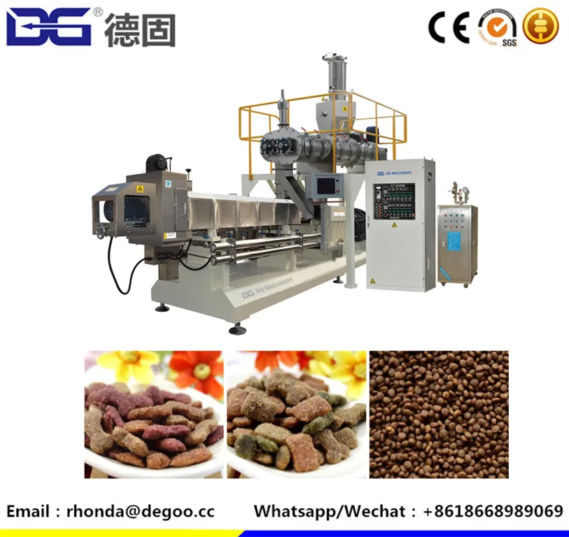 150kg/hr pet food machine automatic pellet pet food processing line