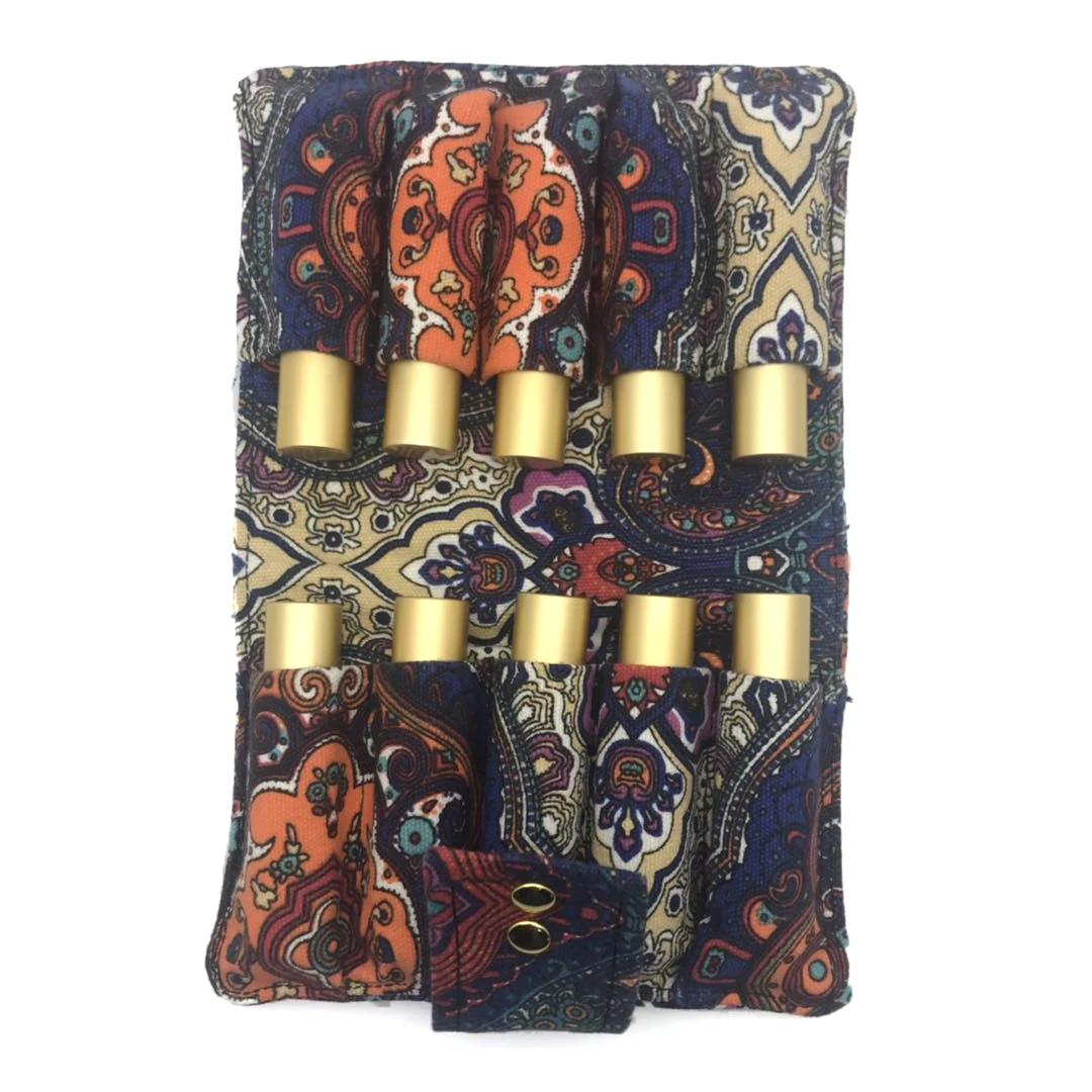 Mig Pack customize wholesale essential oil carrying bag cosmetic bag for 10ml essential oil bottles, Customize colors
Mig Pack customize wholesale essential oil carrying bag cosmetic bag for 10ml essential oil bottles, Customize colors