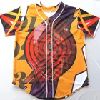Custom printed blank Sublimated Baseball jersey with your logo
