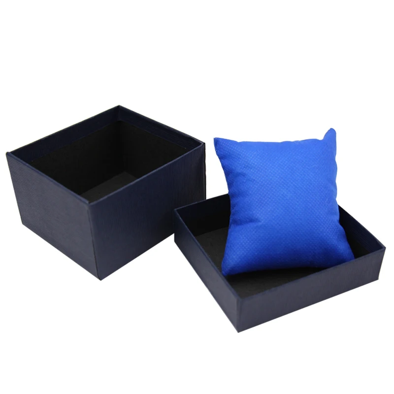 Oem design custom logo blue luxury single watch gift paper packaging box wholesale customise man watch storage box with pillow, Black/blue
Oem design custom logo blue luxury single watch gift paper packaging box wholesale customise man watch storage box with pillow, Black/blue
