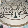 Water jet marble medallion inlay flooring designs for wholesale