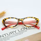 Fashion women reading glasses eyeglasses with pattern print