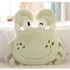 Hot sale colorful cute comfortable crab shaped cushion plush toy