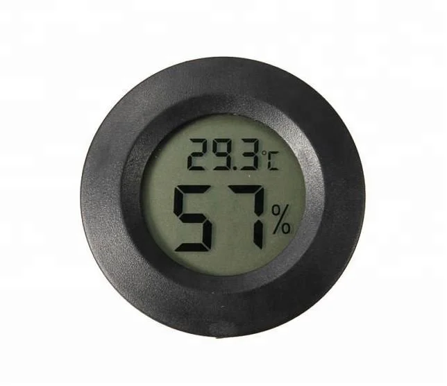 Mini Round Style Termometro Digitale for Cigar Box Hygrometer, Black /white/blue /green/yellow /red
Mini Round Style Termometro Digitale for Cigar Box Hygrometer, Black /white/blue /green/yellow /red