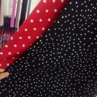 Point 100% polyester woven floral printed chiffon fabric
