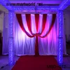 luxury silver suqar party decoration wedding stage mandap decoration crystal wedding arch for weddings, party , event(MBD-012)