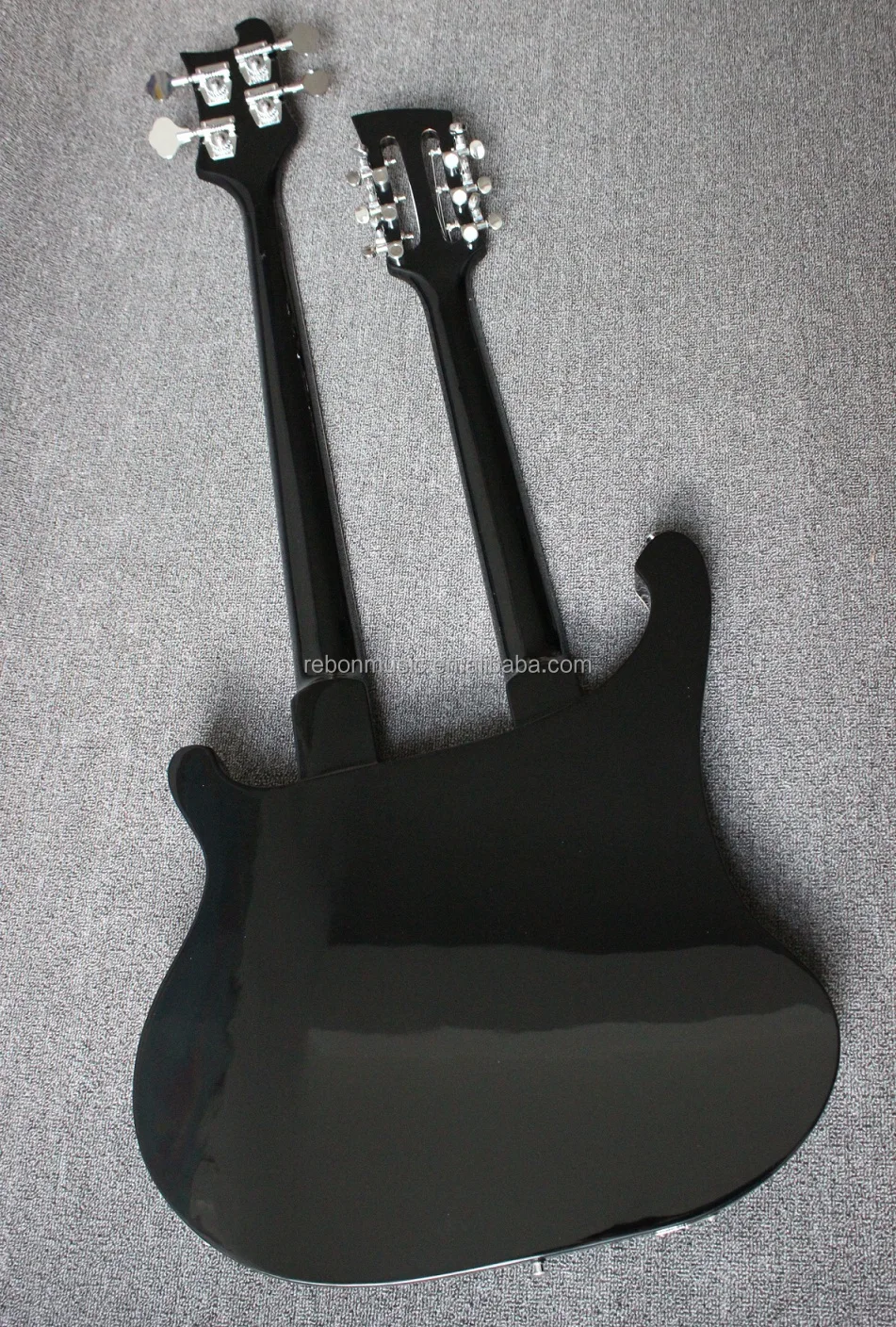 weifang rebon 12 string double neck ricken electric guitar in