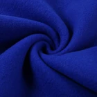China supplier textile material plain dyed 100 polyester brushed knit fabric