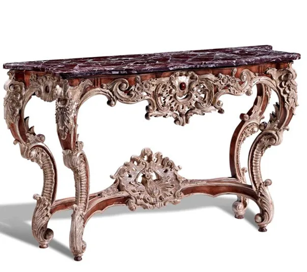 China wholesale baroque style antique console table