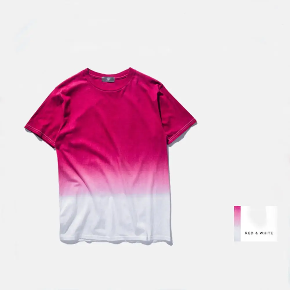Gradient Cotton T-Shirt - Ready-to-Wear