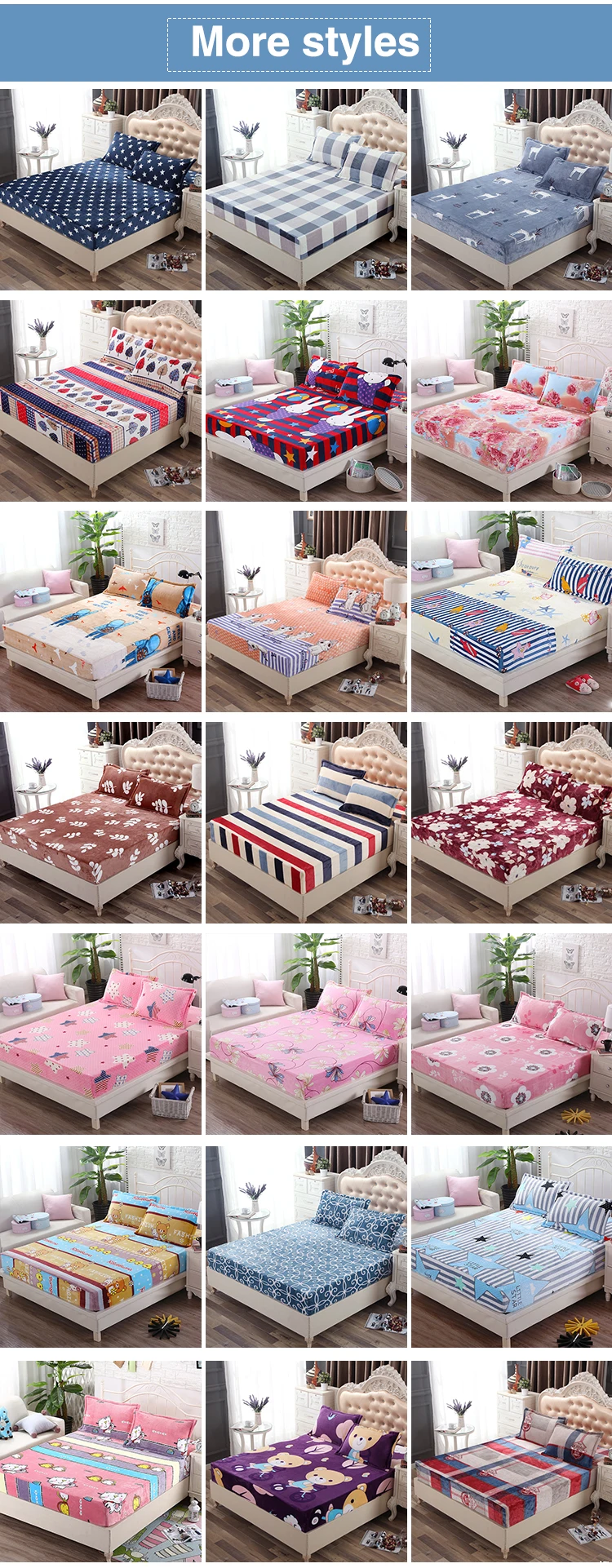 Coral velvet polyester customized style mattress protector top - Jozy Mattress | Jozy.net