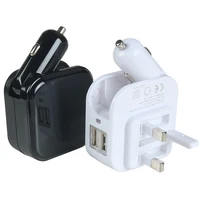 Wholesale new electric gift universal dual usb car charger wireless fast car phone charger 2 in 1 car and wall charger
Wholesale new electric gift universal dual usb car charger wireless fast car phone charger 2 in 1 car and wall charger