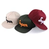 hip hop flat cap , custom embroidery snapback hat custom cap