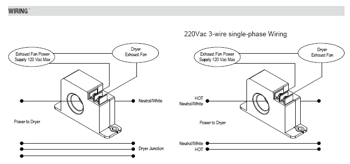 Control Dryer Booster Fan, 120VAC, 2.5Amp - detail 8