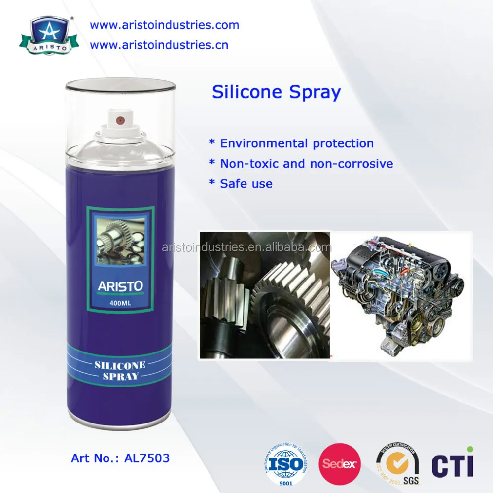 Non-toxic Lubricant 400ml Silicone oil spray