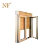 pvc window with roller shutter
