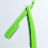 2018 Folding Cheap Price Good Quality Plastic Single Blade Barber Disposable Razor