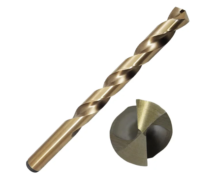 DIN338 Jobber Length HSS Brocas Cobalto Drill Bit for Metal Stainless Steel Hardened Iron Drilling