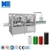 Economy Type Tin Can Beverage Filling Machine / Production Line