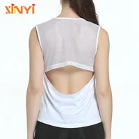 Ladies Wholesale Fitness Gym Wear Open Back Tank Top Mesh Light Breathable Sports Vest
Ladies Wholesale Fitness Gym Wear Open Back Tank Top Mesh Light Breathable Sports Vest