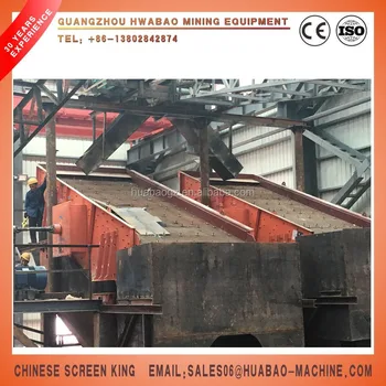 Hwabao high quality coal stone circular vibrating screen