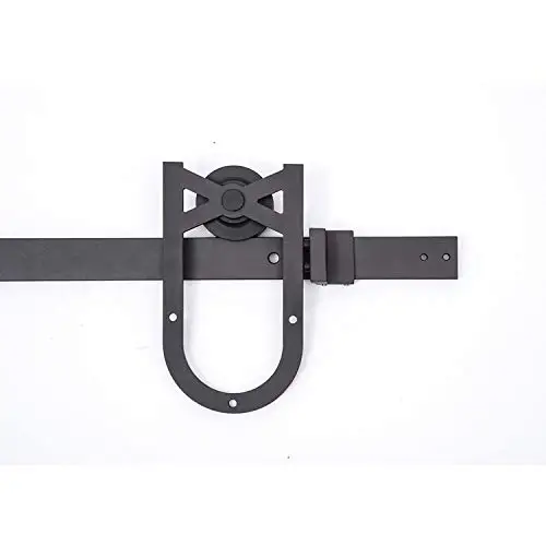Sliding Barn Door Wood Door Closet Door Hardware Rustic Black Barn
