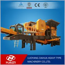 Luoyang Dahua new elrus heavy duty overhead eccentric jaw mobile crushers YD mobile crushing plant