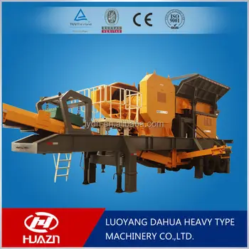 Luoyang Dahua new elrus heavy duty overhead eccentric jaw mobile crushers YD mobile crushing plant