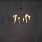 Modern Chandelier LED Hanging Pendant Lamp 6 LED Lights