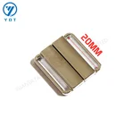 Wholesale Bra Clasp Metal Front Closure Silver Snap Buckle for Underwear/Bikini/Swimwear/Fashionwear