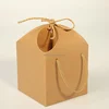 General peanuts, nuts, snack food kraft paper box Petals straps folded portable packing