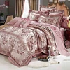 Wholesale luxury 4pcs bedding lace embroidery bed duvet covers polyester bedding set turkey comforter sets