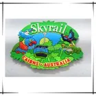 Custom popular fridge magnet; Plastic & Souvenir & Pvc & Polyresin & blank & resin fridge magnet; 3D fridge magnet