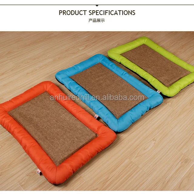 2017 new design fashion cooling bamboo mat/pet pads/cool mat for