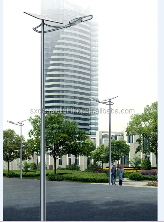 Solar Power Energy Street Light Pole