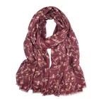 Wholesale 2019 latest tudung bawal malaysia high quality luxury cheap ladies soft floral voile scarf