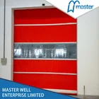 Intelligent fast pvc door/high quality high speed rolling shutters door